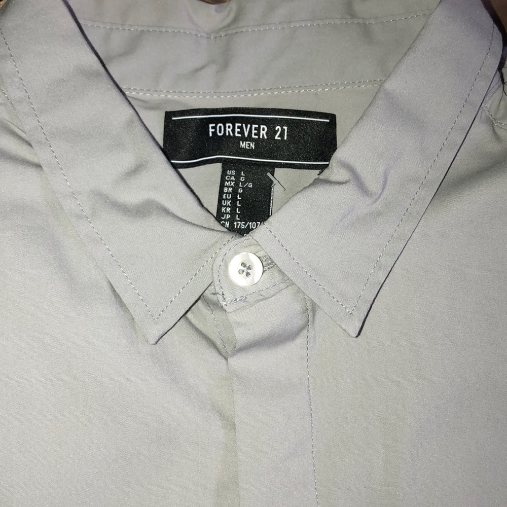 Forever 21 Grey short-sleeve